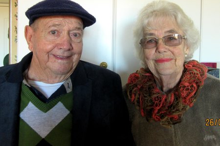 Steeds ‘n gelukkige egpaar, SP en Frieda van Blerk, met ‘n huwelikslewe van 60 jaar agter die rug 